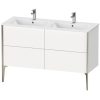 Duravit XViu, mosdó szekrény 128 cm széles XV4485 dekor1 ME by Starck