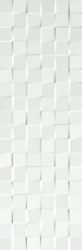 fap ceramiche lumina, square white 25 x 75 cm matt