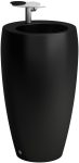 Laufen Il Bagno Alessi One mosdó, 53 cm széles H8119727161041, matt fekete Laufen Il Bagno Alessi One mosdó, 53 cm széles H8119727161041, matt fekete