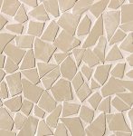   fap ceramiche roma diamond, beige duna schegge mosaico 30 x 30 cm fényes