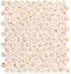 fap ceramiche glim, gemme rosa round mosaico 29 x 32,5 cm RT matt fap ceramiche glim, gemme rosa round mosaico 29 x 32,5 cm RT matt