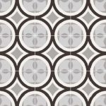 sant'agostino patchwork, black&white 01 20 x 20 cm