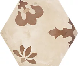 Marca Corona 1741, terra mix giglio vers.c esagona