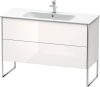 Duravit XSquare, mosdó szekrény 121 cm széles XS 4448 dekor 2 ME by Starck