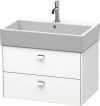 Duravit Brioso, mosdó szekrény 68,4 cm széles BR4154 dekor 1, Vero Air