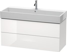 Duravit L-Cube, mosdó szekrény 118,4 cm széles LC 6279 dekor 2, Vero Air