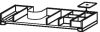 Duravit L-Cube, kiegészítő modul 82 cm Duravit L-Cube, kiegészítő modul 82 cm