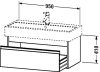 Duravit Ketho, alsószekrény 95 cm széles KT 6688 Duravit Ketho, alsószekrény 95 cm széles KT 6688