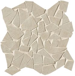 fap ceramiche nux, beige schegge mosaico anticato 30 x 30 cm
