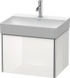 Duravit XSquare, mosdó szekrény 58,4 cm széles XS 4061 dekor 2 DuraSquare