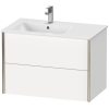 Duravit XViu, mosdó szekrény  81 cm széles XV4158 dekor1 ME by Starck