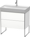 Duravit XSquare, mosdó szekrény 78,4 cm széles XS 4443 dekor 1 DuraSquare