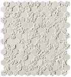 fap ceramiche bloom, white print esagono 29,5 x 32,5 cm RT