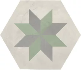 Marca Corona 1741, terra art stella s/m esagona