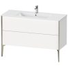 Duravit XViu, mosdó szekrény 121 cm széles XV4484 dekor1 ME by Starck