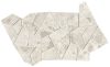 fap ceramiche nativa, white fly mosaico 25 x 41,5 cm satin fap ceramiche nativa, white fly mosaico 25 x 41,5 cm satin