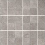 sant'agostino set, concrete grey 30 x 30 cm mosaico