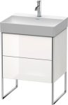 Duravit XSquare, mosdó szekrény 58,4 cm széles XS 4442 dekor2 DuraSquare