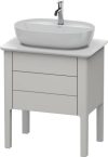 Duravit Luv, mosdó szekrény 68,8 cm széles pulttal és mosdóval együtt, bemutatótermi