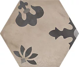 Marca Corona 1741, terra mix giglio vers.f esagona