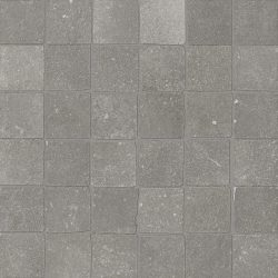 fap ceramiche maku, grey gres macromosaico 30 x 30 cm matt