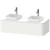 Duravit Happy D.2 Plus, alsószekrény 130 cm széles HP 4943 B lakkozott