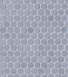 fap ceramiche color line, silver avio round mosaico 30,5 x 30,5 cm