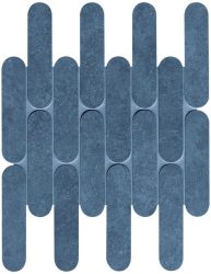 fap still, denim matt curve mosaico 29 x 29,5 cm