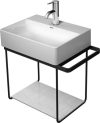 duravit durasquare, fém állvány fali  51,6 cm 003110 46 matt fekete