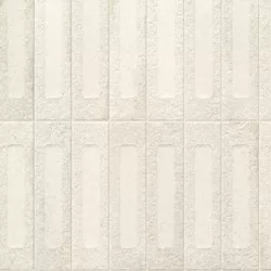 Marca Corona 1741, miniature fornace formella bianco minerale