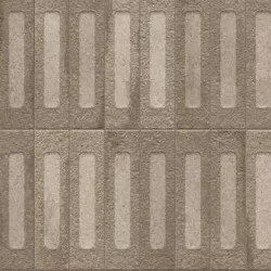 Marca Corona 1741, miniature fornace formella bruno bistro