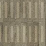 Marca Corona 1741, miniature fornace formella verde muschio