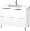 Duravit Vero Air, mosdó szekrénnyel 100 cm széles LC6938