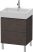 Duravit L-Cube, mosdó szekrény  58,4 cm széles LC 6775 furnérozott, Vero Air