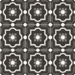 sant'agostino patchwork, black&white 04 20 x 20 cm