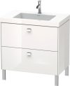 Duravit Brioso, mosdó szekrénnyel 80 cm széles BR4701 dekor 2, Vero Air Duravit Brioso, mosdó szekrénnyel 80 cm széles BR4701 dekor 2, Vero Air