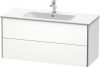 Duravit XSquare, mosdó szekrény 121 cm széles XS 4174 dekor 1 ME by Starck