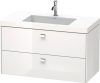 Duravit Brioso, mosdó szekrénnyel 100 cm széles BR4607 dekor 2, Vero Air