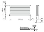   Zehnder Radiapanel szobai radiátor HL56/49-1300 mm fehér, raktári
