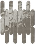   fap ceramiche glim, grigio fumo curve 29 x 29,5 cm RT brillante