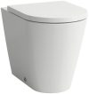 Laufen, Kartell by Laufen wc, H8233377570001 álló, rimless, matt fehér Laufen, Kartell by Laufen wc, H8233377570001 álló, rimless, matt fehér