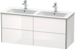   Duravit XSquare, mosdó szekrény 128 cm széles XS 4175 dekor 2 ME by Starck