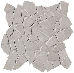 fap ceramiche nux, grey schegge mosaico anticato 30 x 30 cm