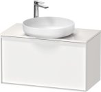   Duravit Vitrium, mosdó szekrény  80 cm széles VT4780 dekor2, bi-color