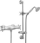   Huber Victorian, zuhany csaptelep szett VTS0101027, öregített bronz