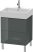 Duravit L-Cube, mosdó szekrény  58,4 cm széles LC 6775 lakkozott, Vero Air