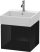 Duravit L-Cube, mosdó szekrény  48,4 cm széles LC 6174 lakkozott, Vero Air