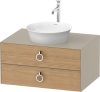 Duravit White Tulip, alsószekrény 80 cm széles WT49900H5H3