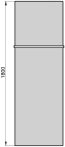 Zehnder Fina Lean Bar radiátor 180 x 50 cm, meleg vizes