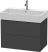 Duravit L-Cube, mosdó szekrény  78,4 cm széles LC 6277, Vero Air